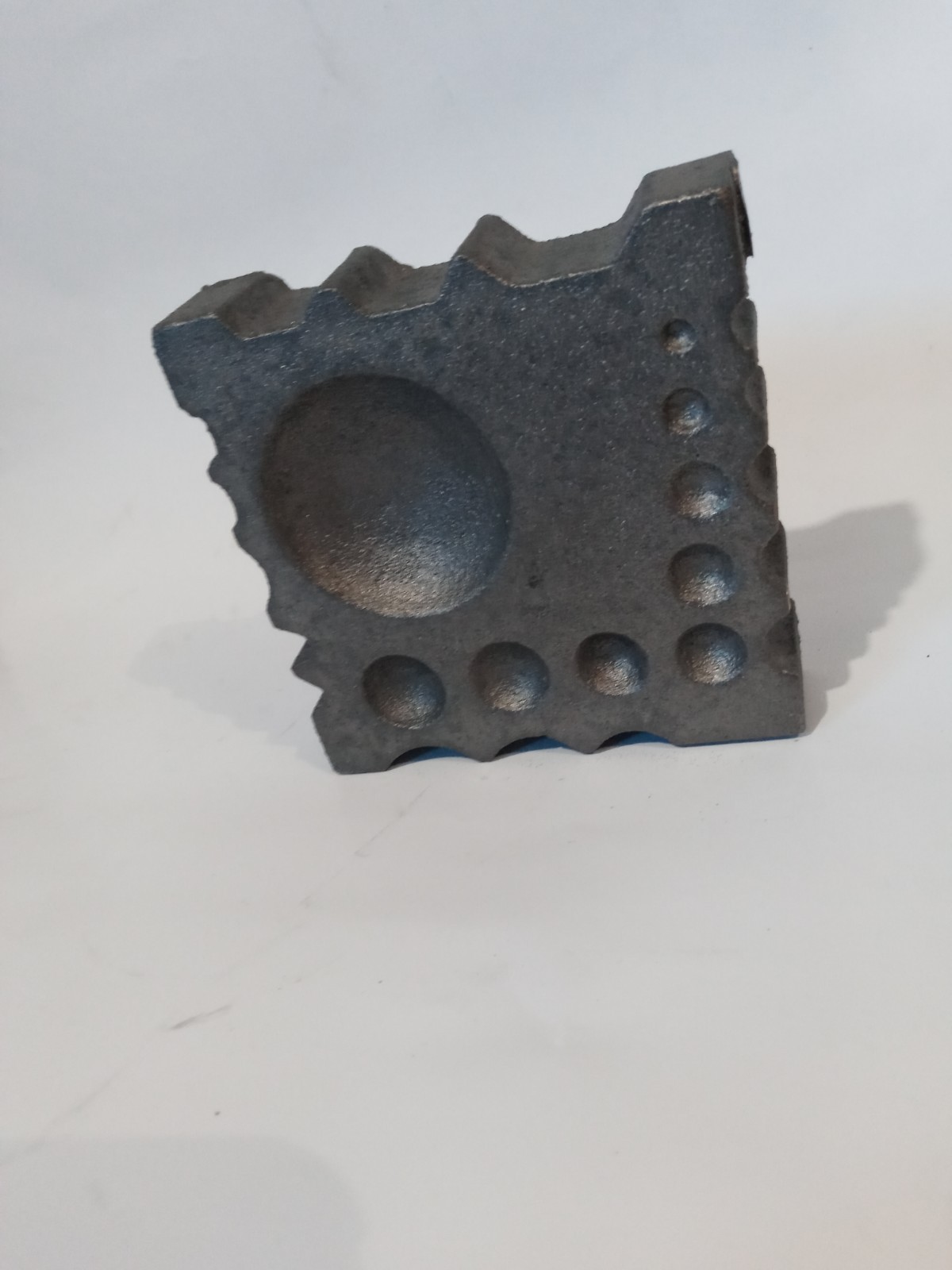 Cast Iron Swage Block 4.5" X4.5" X 1.25" 5.9 Lbs. Made In The USA