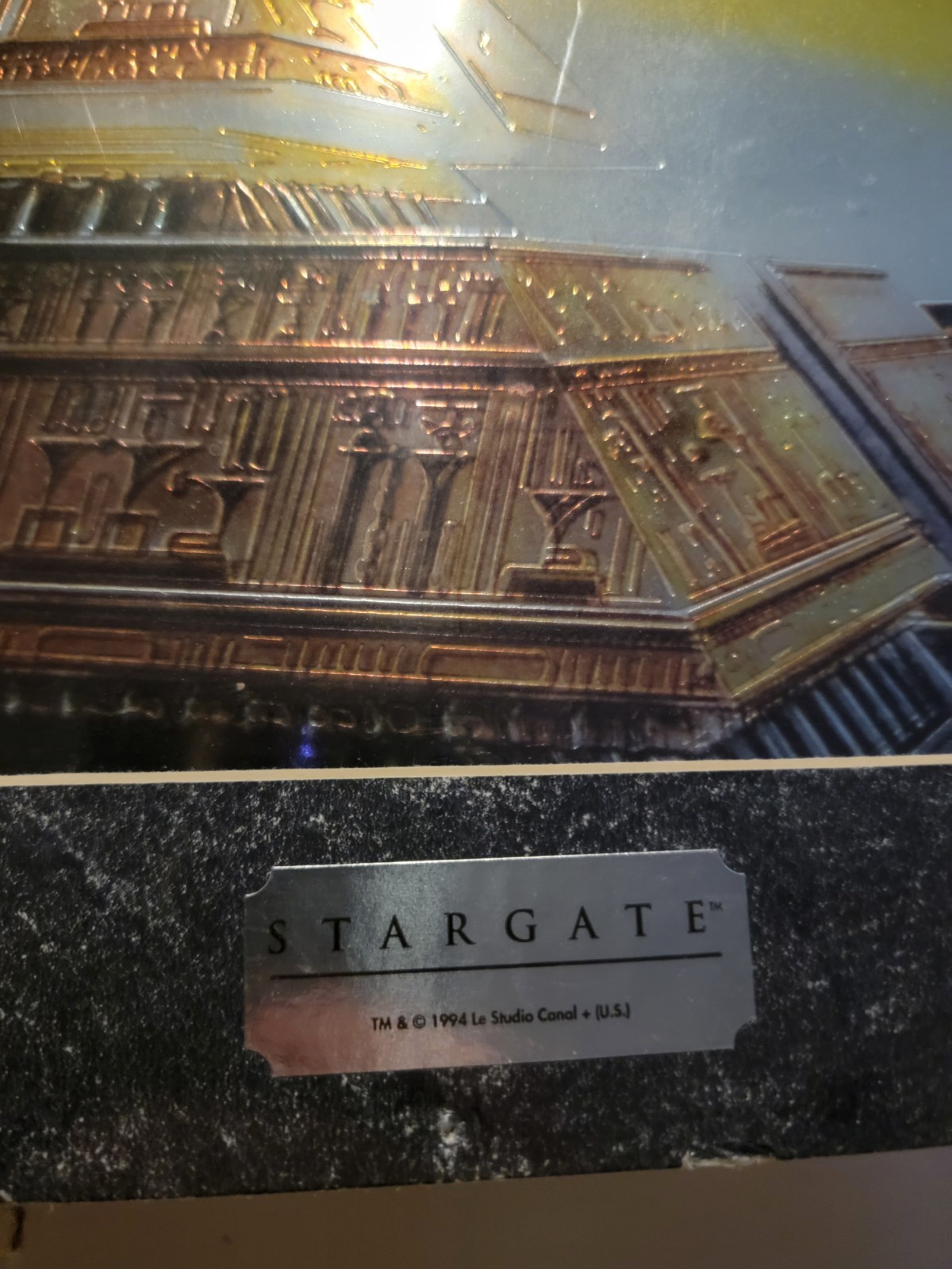 STARGATE MOVIE ChromArt Limited Edition Chromium Print 11" x 14" Matted Sealed