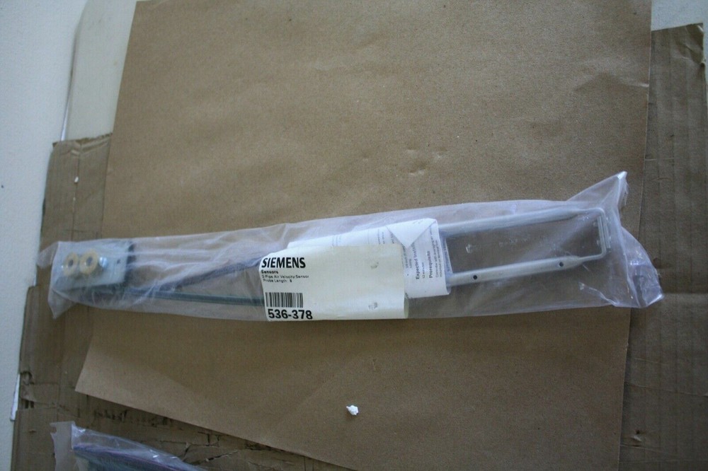 SIEMENS 536-378 2 PIPE AIR VELOCITY SENSOR
