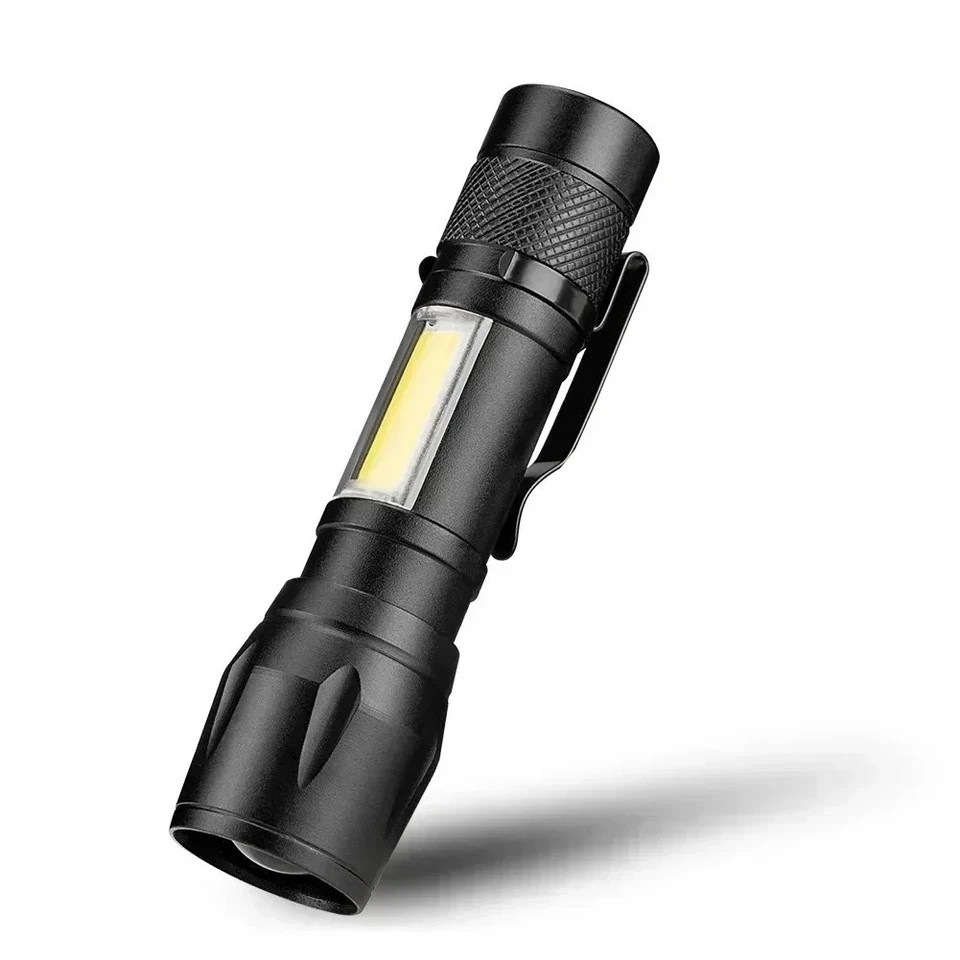 LED Tactical Flashlight Super Bright Mini USB Rechargeable Camping Flashlight US