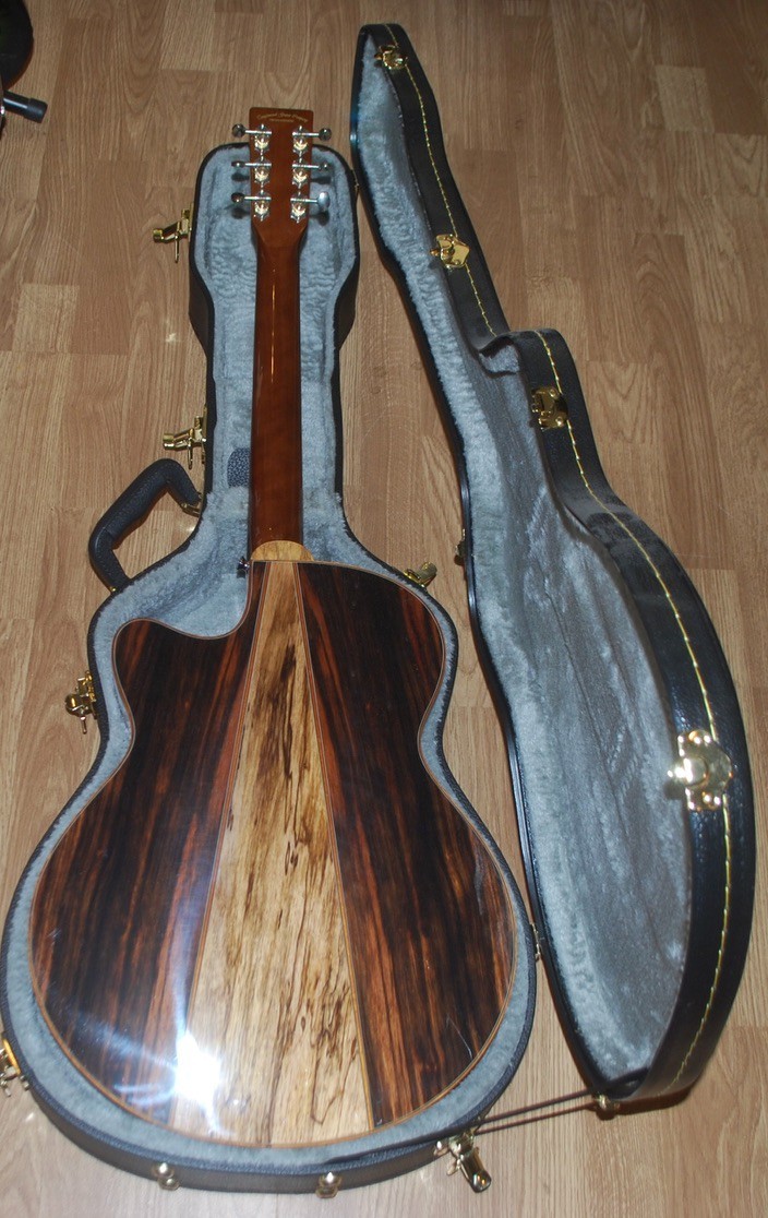 Tanglewood TW55FCE Acoustic Electric Guitar With Hard Shell Case