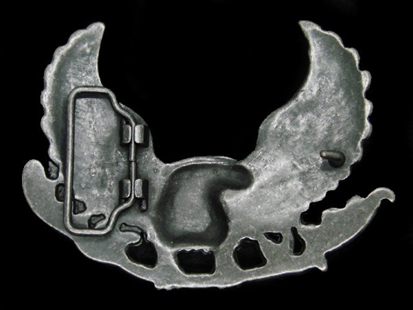TC03159 *NOS* REALLY NICE **BALD EAGLE** SILVERTONE BELT BUCKLE