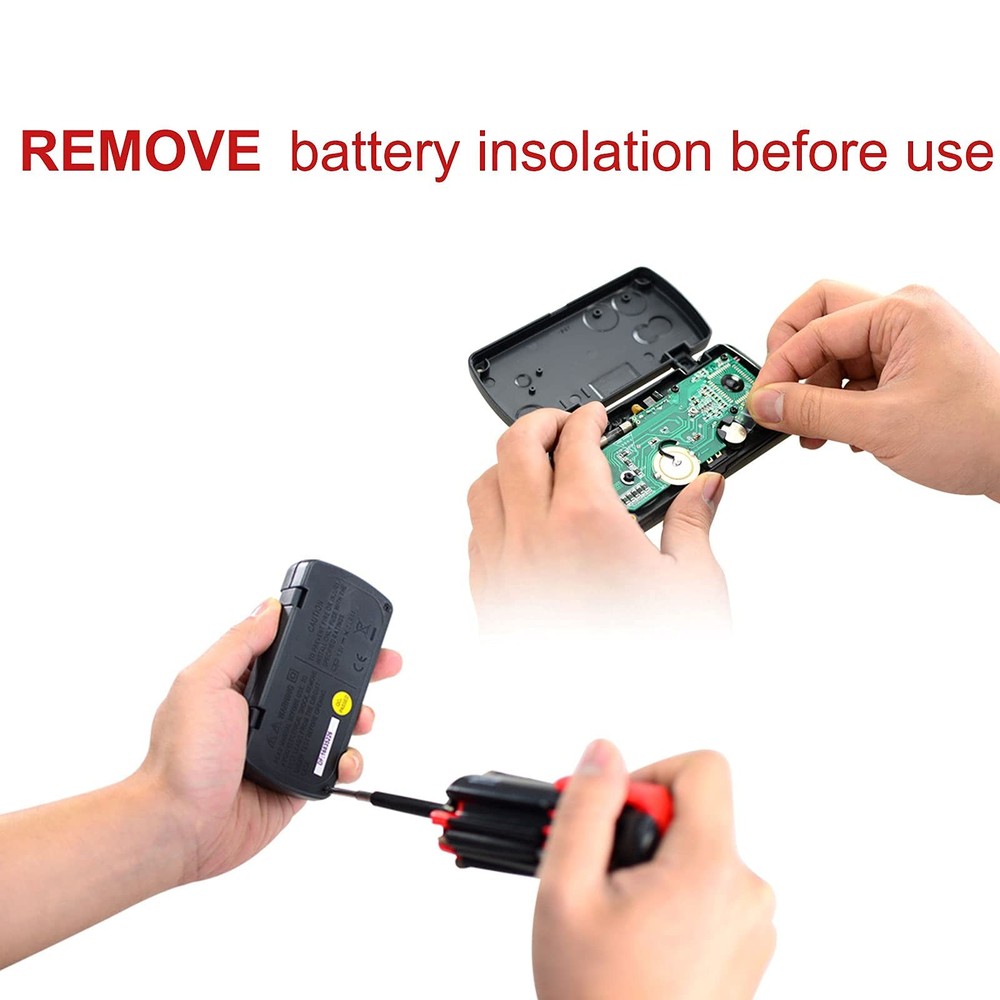 ALLOSUN Pocket Size Compact Digital Multimeter Auto Range Multi Small, Black