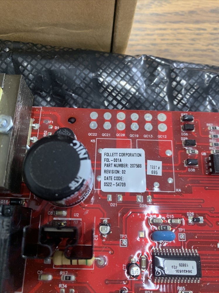 Follett Control Board 207588- Untested