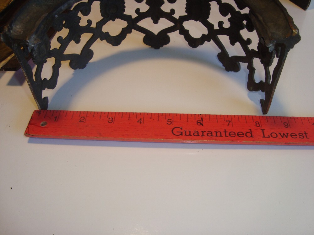 Antique Victorian Brass Wall Sconce Needs Work