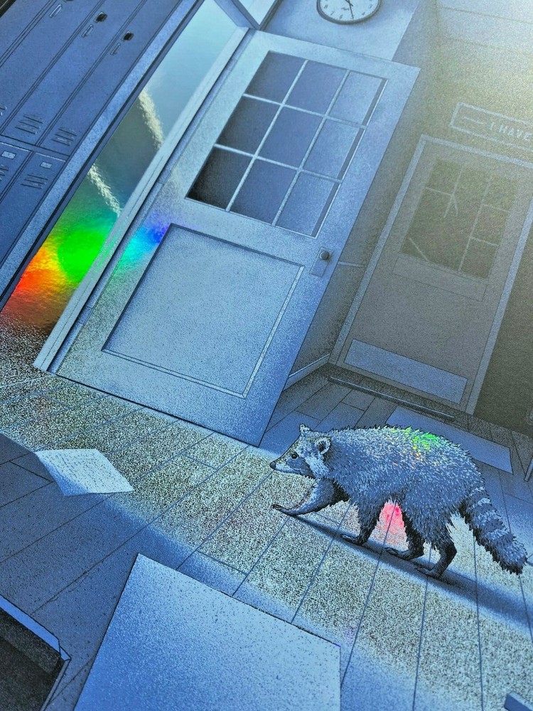 The Avett Brothers Pelham AL 2019 RAINBOW FOIL AP Poster SIGNED Nicholas Moegly