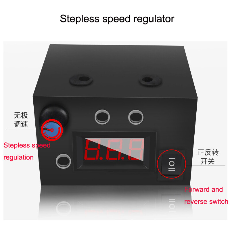 24V 100W B12 Milling Machine & Workbench Drilling Work Bench Speed Adjustable