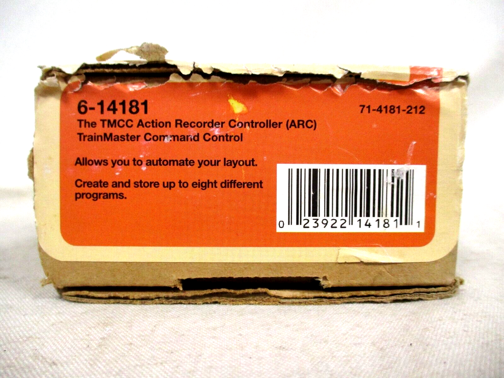 TMCC Action Recorder Controller 6-14181 Boxed B-90 (B-2)