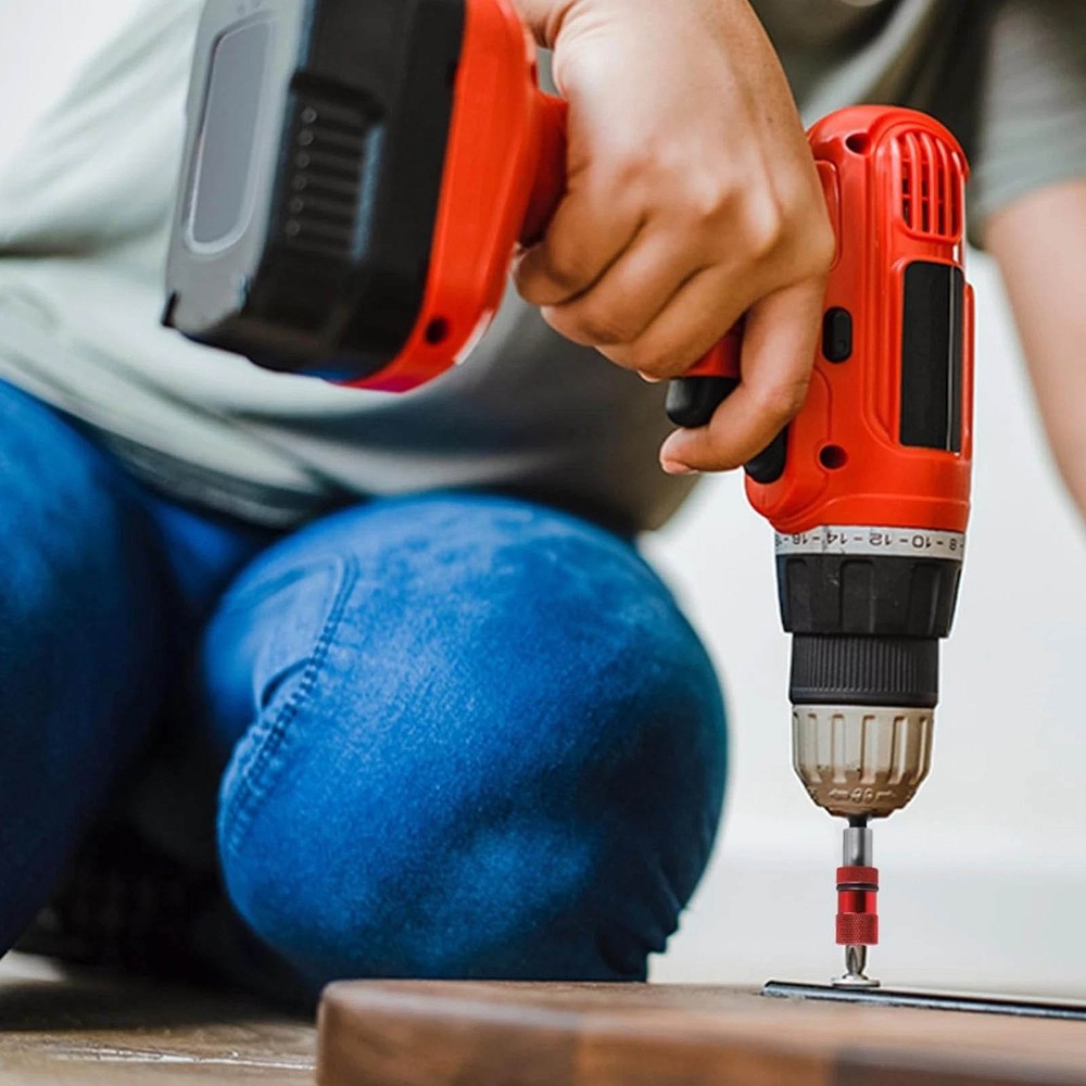 4PCS Hex Shank Magnetic Bit Holder Extender Set for PH2 Bits and Impact Tools