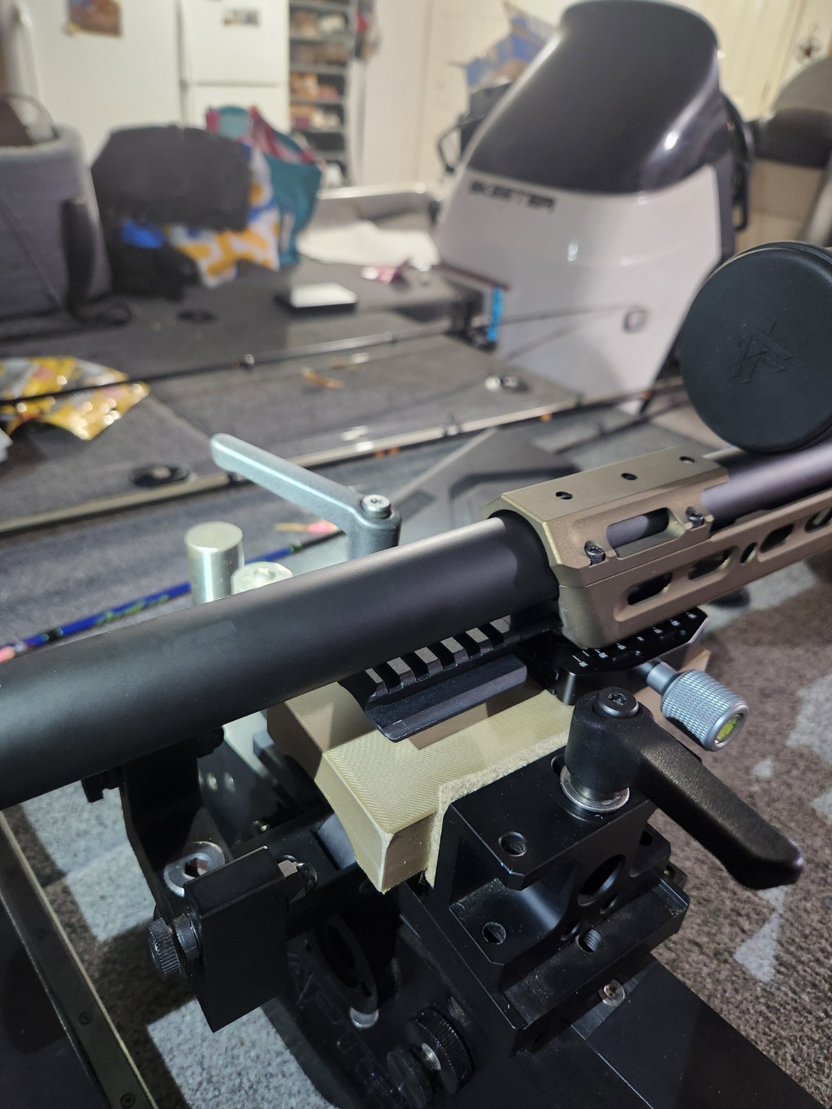 ARCA to 3" Front Rest Adapter ARCA to benchrest Any Color MADE IN THE USA