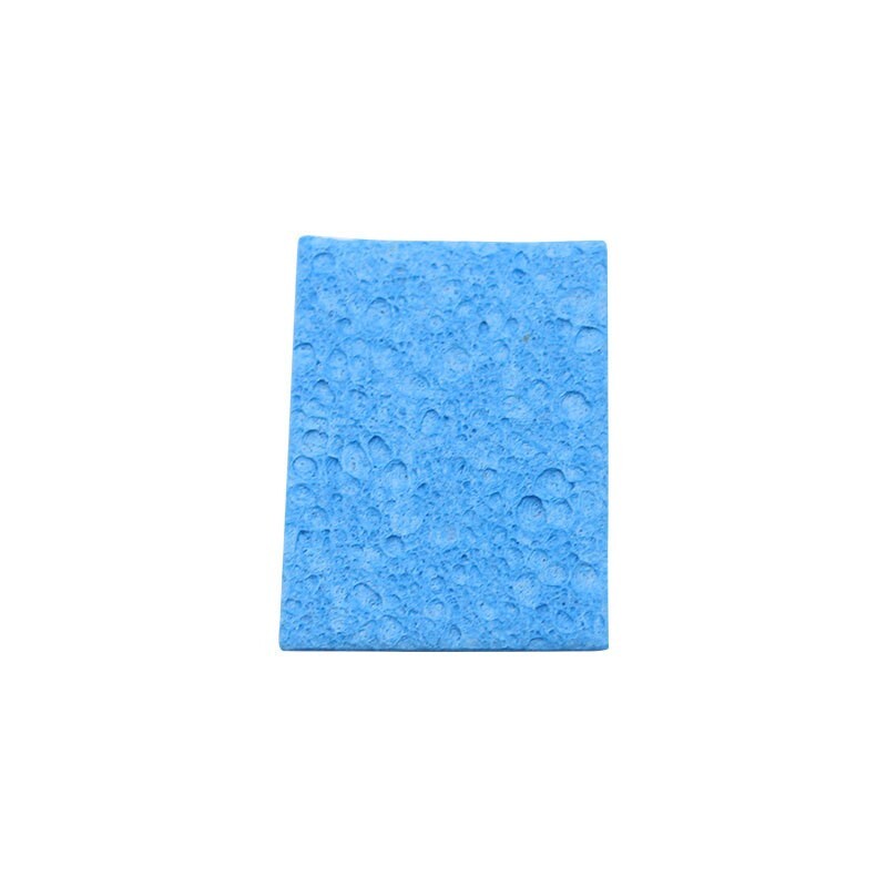 Soldering Sponge 50x35mm for Iron Tips Cleaner, Rectangle Blue 30Pcs