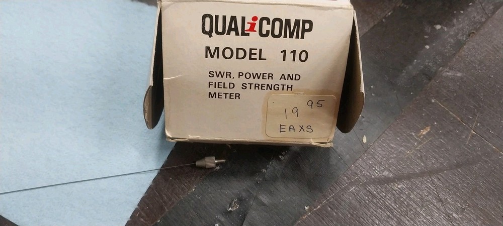 Qual-Comp Model 110 Power Meter Standing Wave Bridge device