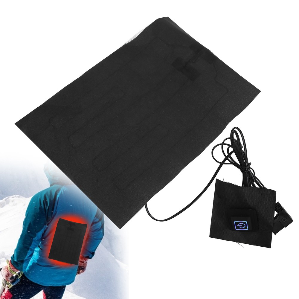 Temperature Adjustable Electric Heating Sheet USB Heating Pad For Clothes Vest