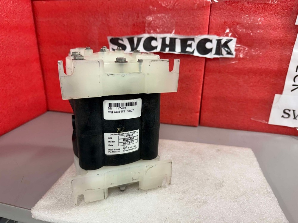All-Flo BKD-025 DOUBLE Diaphragm Pump