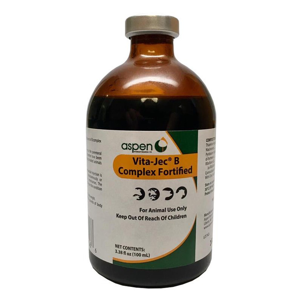 Vitamin B Complex Cattle Swine Sheep 100 ml (brands may vary)