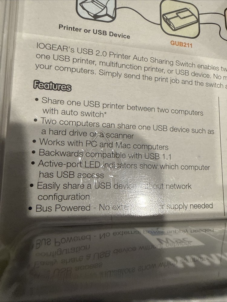 IOGEAR (GUB211) Network Device