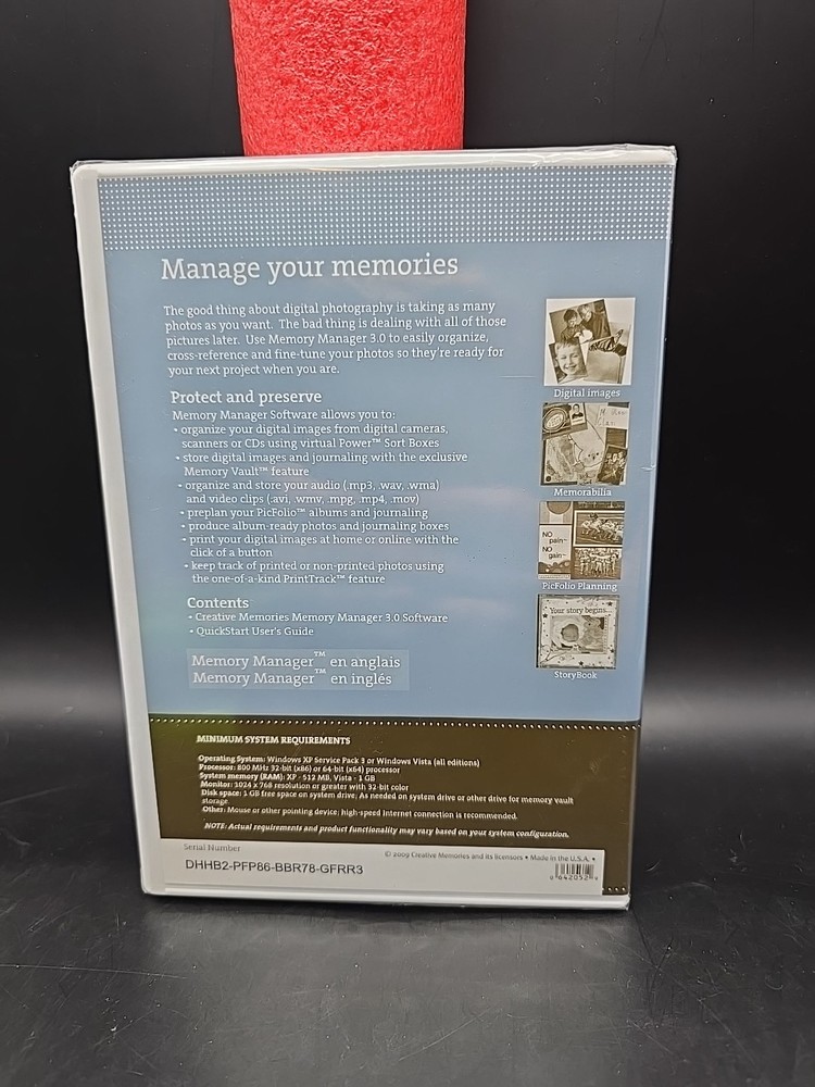 Creative Memories Memory Manager 3.0