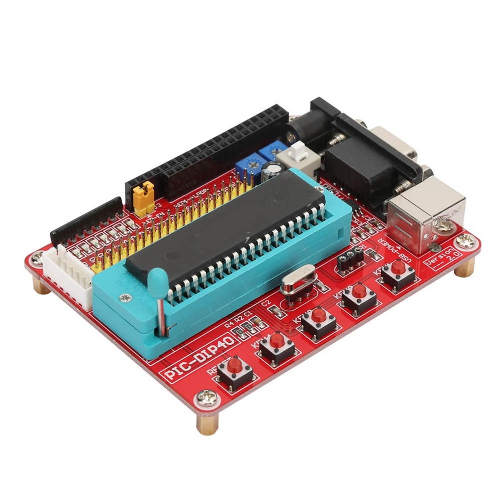 PIC16F877A Microcontroller Learning Development Board RS232 Interface Module