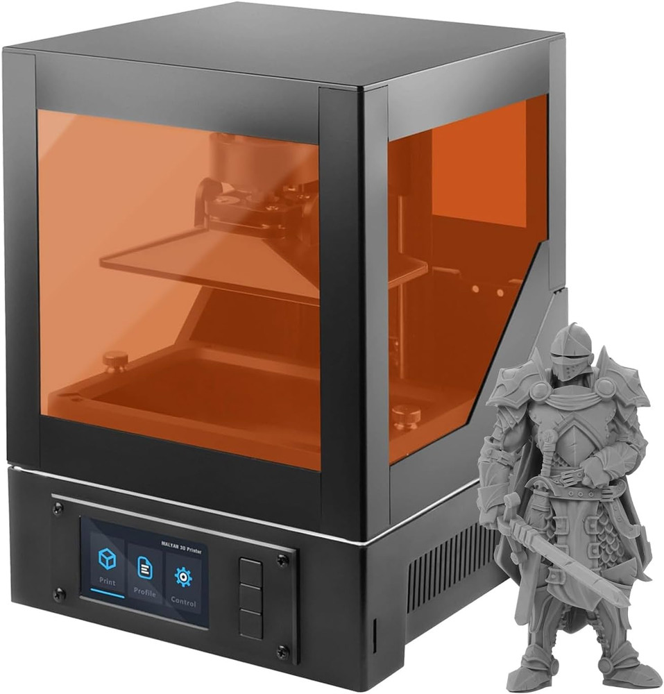 S100 Mini Resin 3D Printer with 5.5" 2K LCD Curing Screen, High Precision, Auto