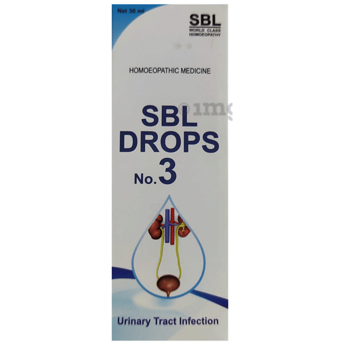 SBL Drops No. 3 (For UTI) (30ml)