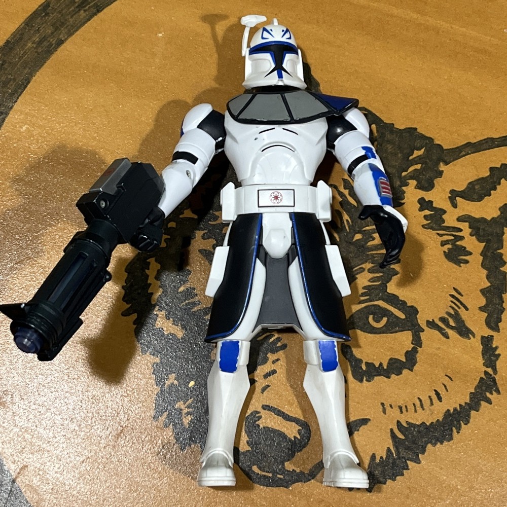 Talking Captain Rex Star Wars Force Battle Clone Wars