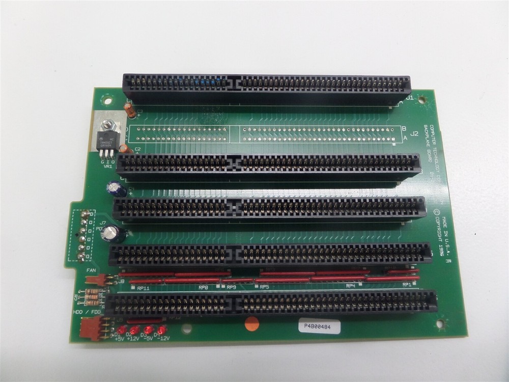 Computer Technology Corp. 05-04454-102 Backplane Board