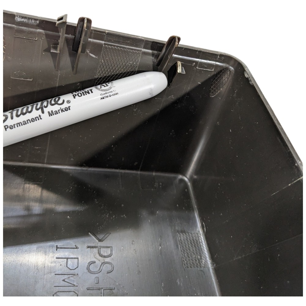 Sharp XE-A107 Cash Register Receipt Cover Part Only (Broken Snap)
