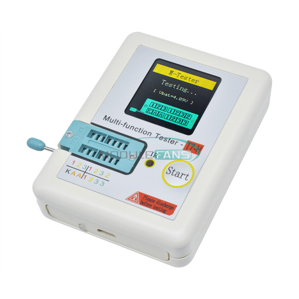 TFT Transistor Tester TC-T7-H Graphic Display Multi-function Transistor Test