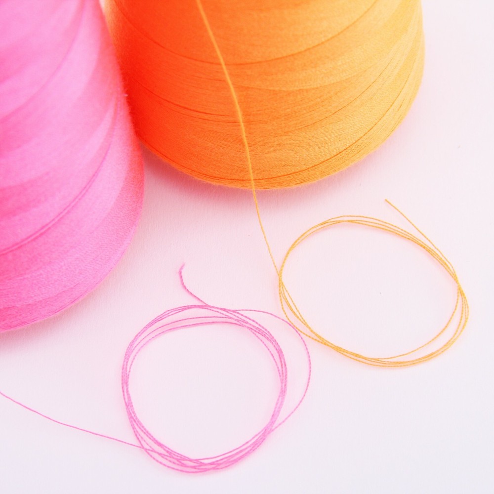SERGER THREAD SPUN POLYESTER HUGE 2750 YD CONES STRONG LOW LINT - THREADART