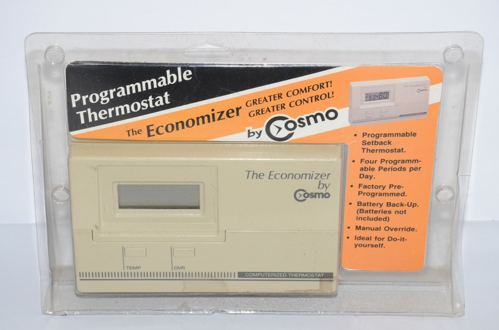 The Economizer by Cosmo Programmable Thermostat - New, Open Box