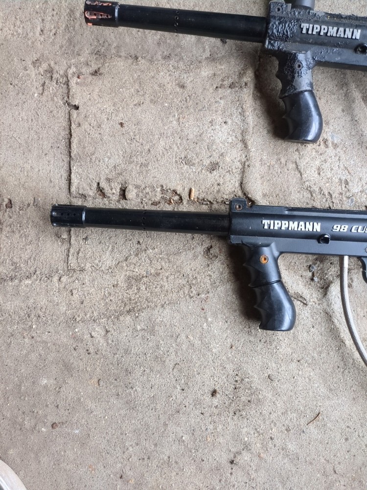 2 tippman 98 Custom Paintball Markers, Read Description!!!