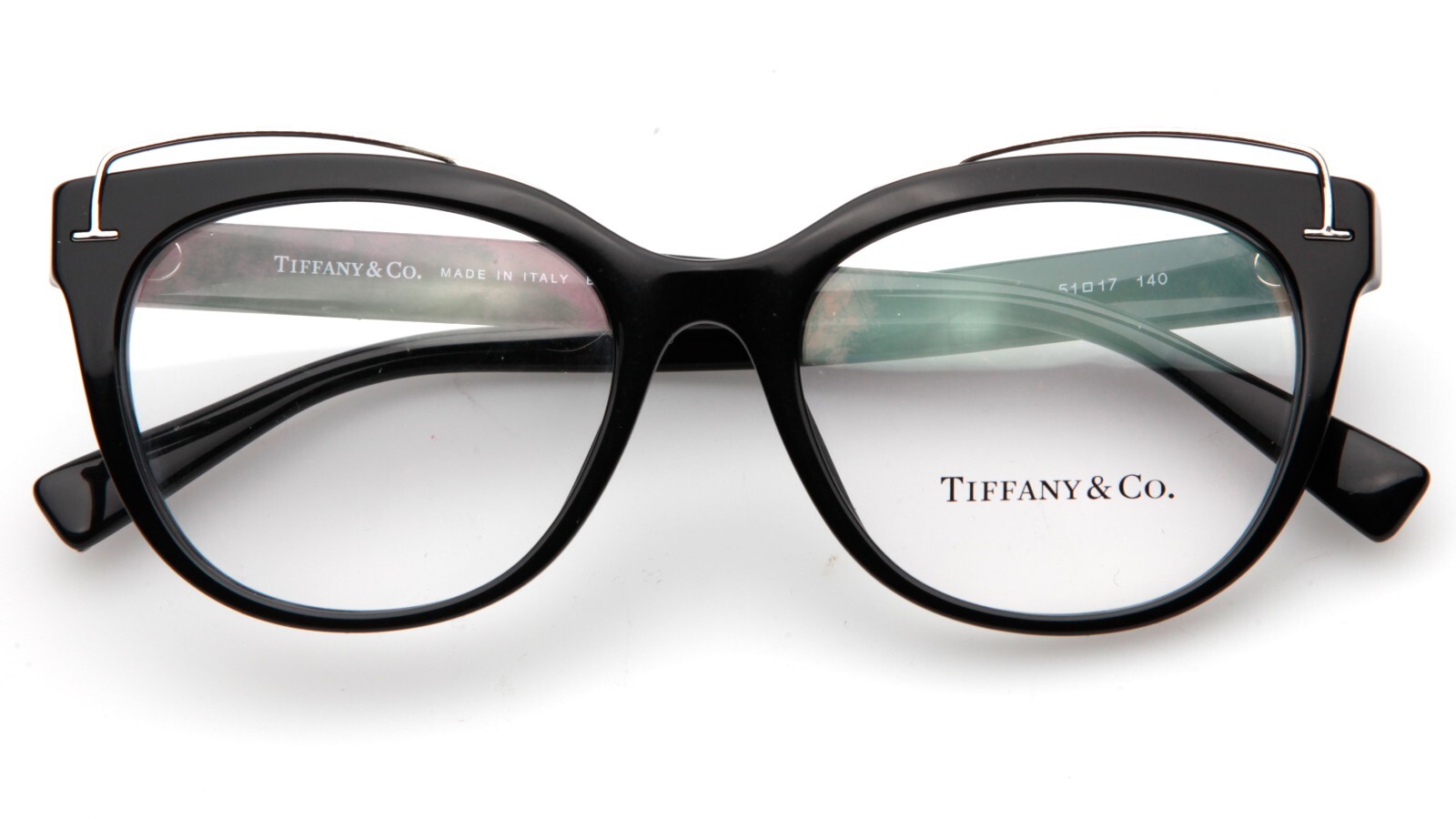 NEW TIFFANY & Co. TF 2166 8001 Black EYEGLASSES GLASSES FRAME 51-17-140 Italy