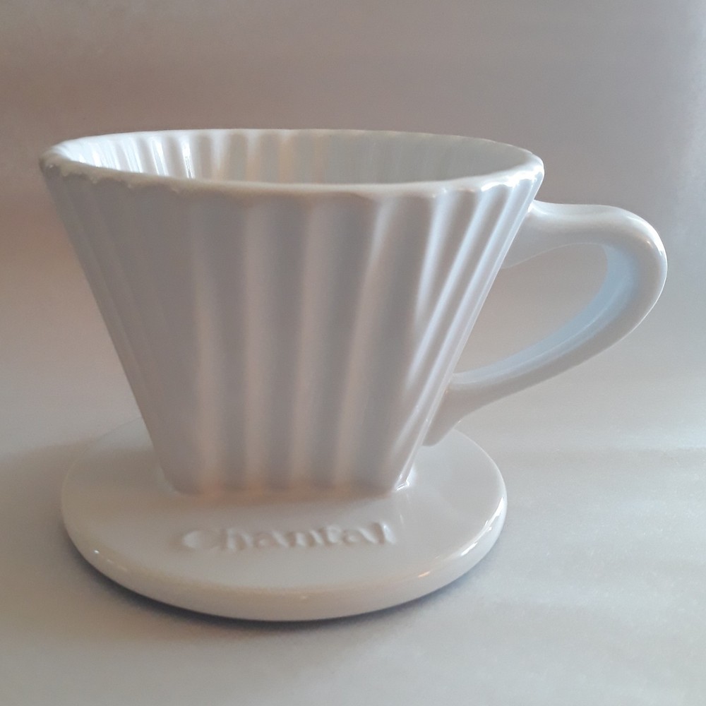 Chantal Ceramic Pour Over Cone Drip Coffee Maker