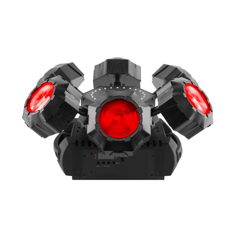 Chauvet DJ Helicopter Q6 Rotating Multi-Effect Light with Cary Case Package