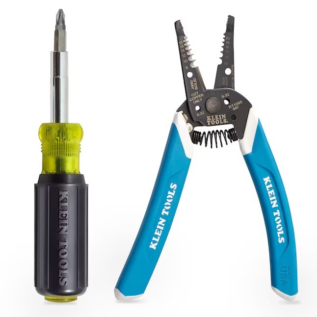 Klein Tools Fundamental Tool Set 2-Piece Durable Kit Free Shipping