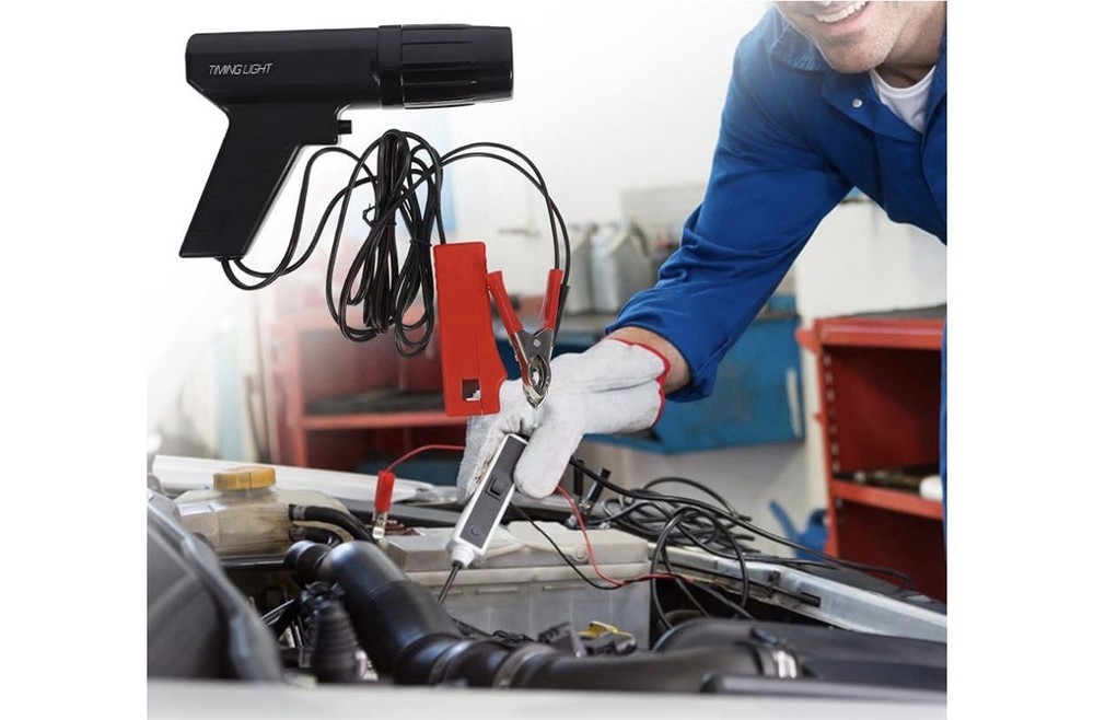 Car Ignition Timing Light Spark Plug Inductive Petrol Engine Tester Repair Tool