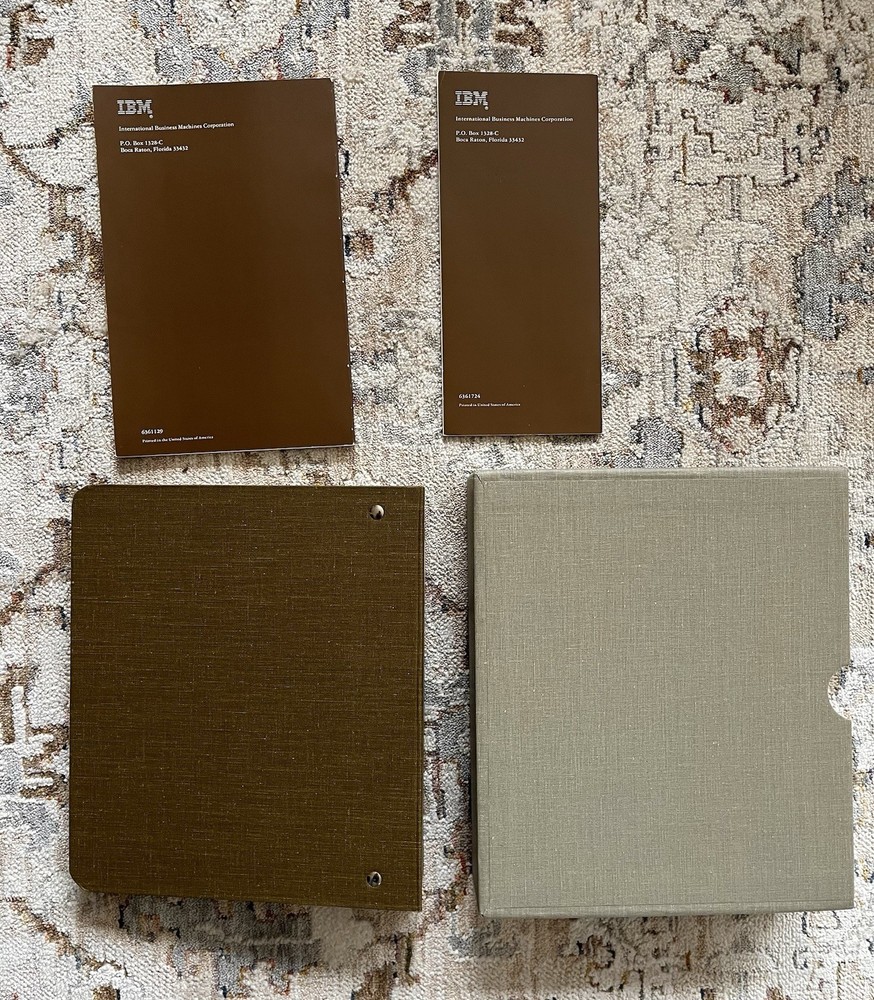 IBM 3.0 Basic PC Hardware Reference Library Manual 6361132