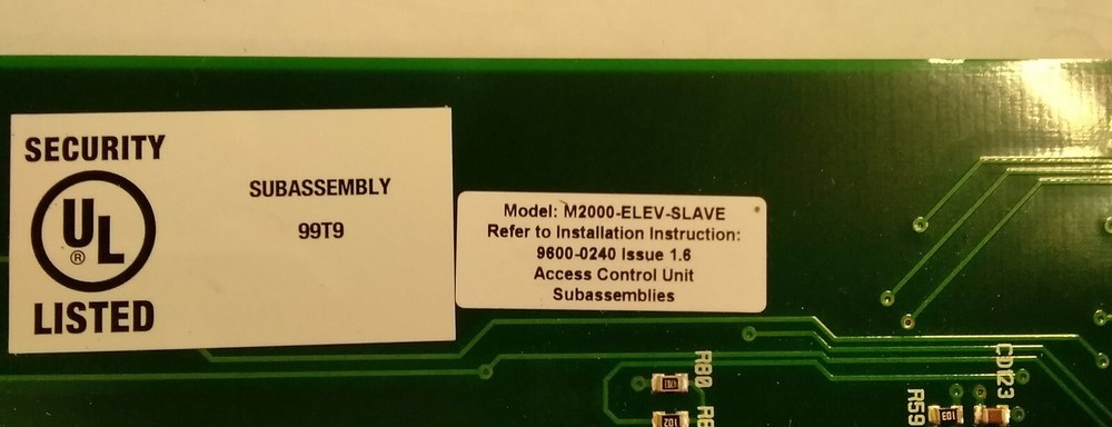 Amag M2000-ELEV-SLAVE Elevator Controller 7000-5175-2