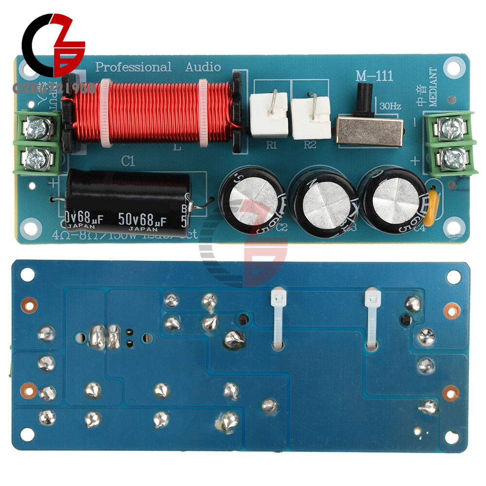 150W Midrange Speaker Frequency Divider Audio Crossover For HiFi Amplifier DIY