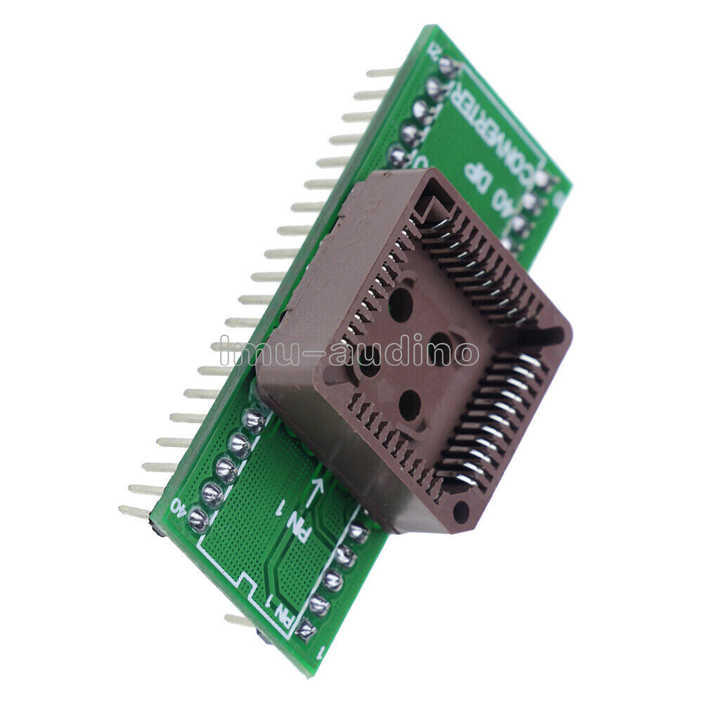 New PLCC44 to DIP40 EZ Programmer Adapter Socket Universal Converter