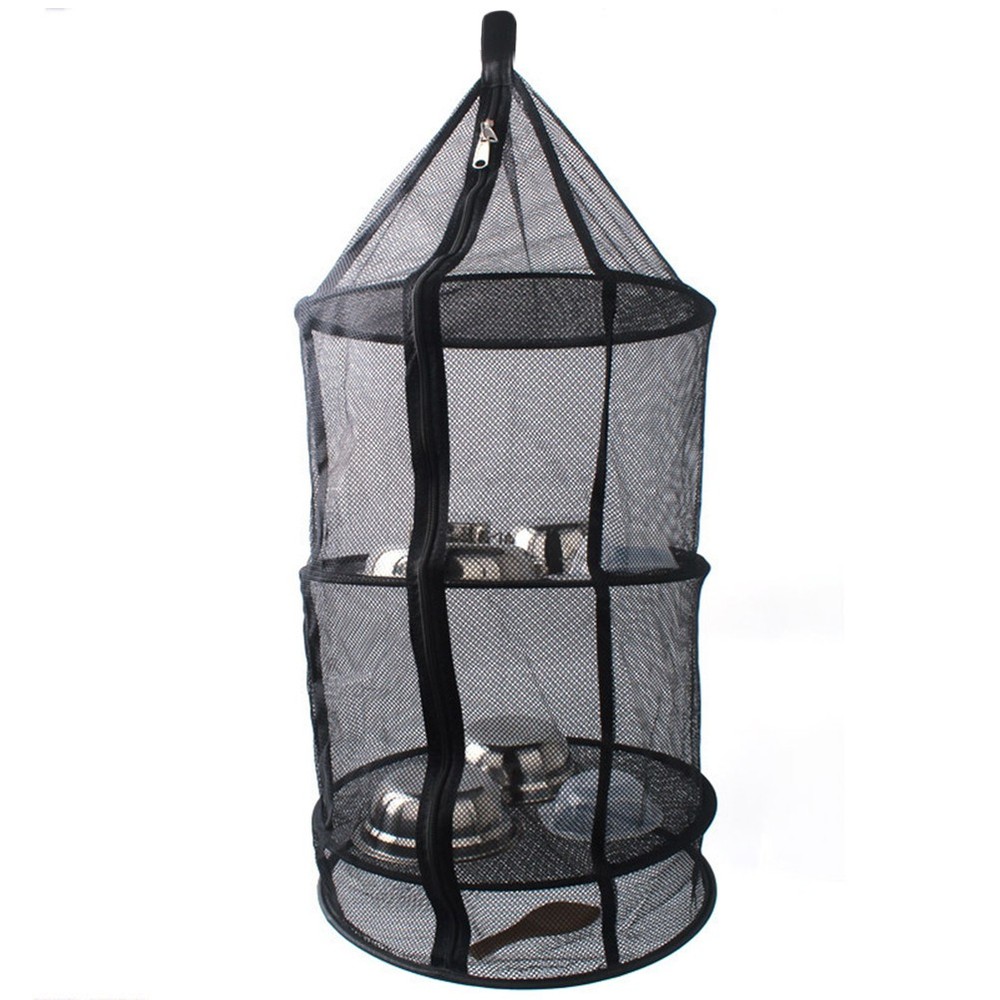 Beans Drying Mesh Collapsible Hanging Dryer Foldable Net for Vegetables
