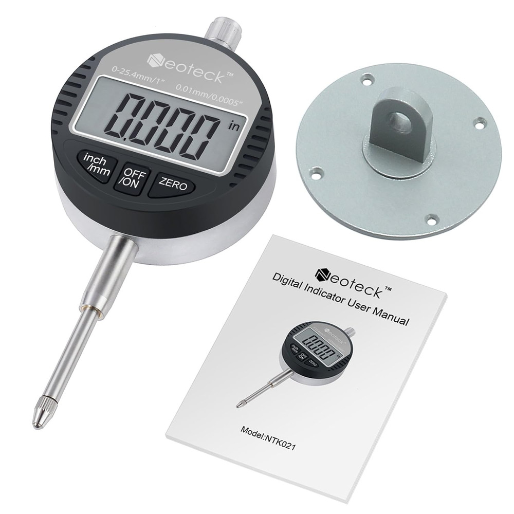 DTI Electronic Digital Dial Indicator 1 Inch/25.4 Mm | Digital Probe Indicator D
