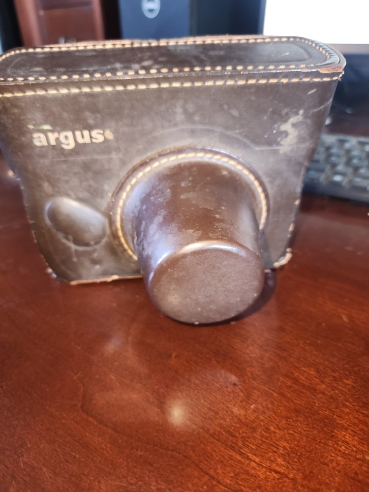 Argus C3 Matchmatic  Camera Analog Untested With Case, See Descption
