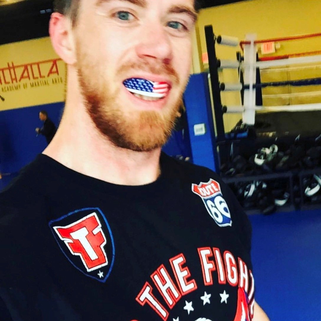 American Flag Mouth Guard - Oral Mart USA Flag Mouth Guard Football, MMA, Boxing