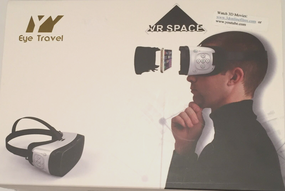 Virtual Reality 3D VR Glasses Optical Aspherical Resin Lens & Build in Bluetooth