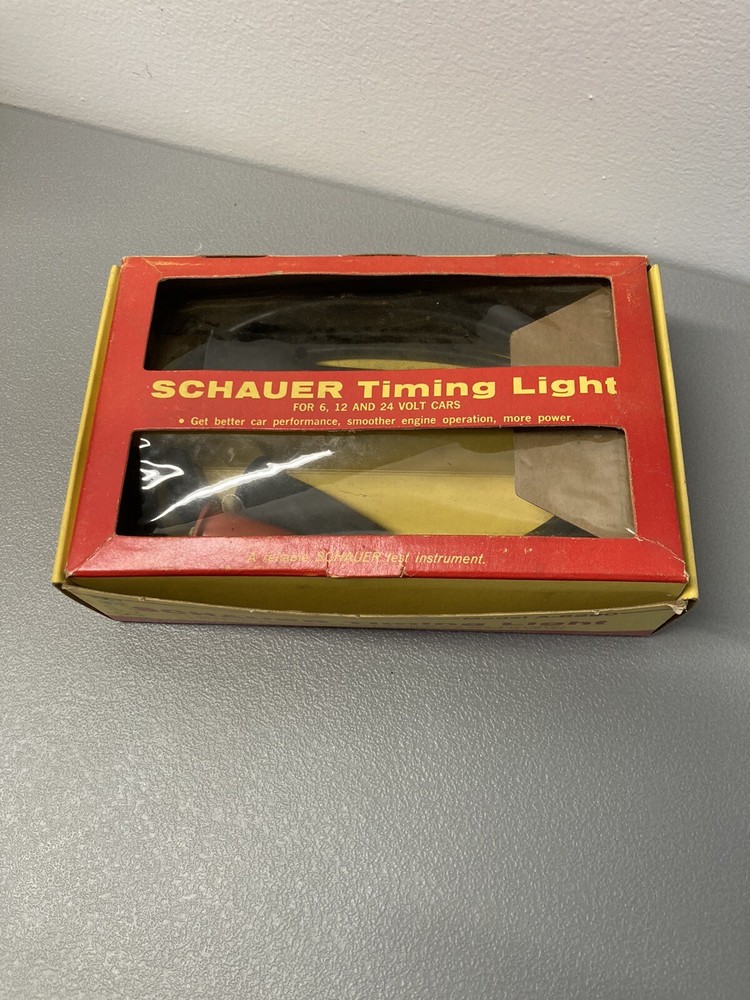 Vintage Schauer Timing Light, Model A8290