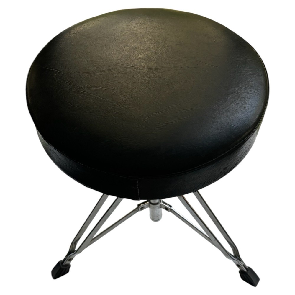 Percussion Plus Collapsible Folding Drum Padded Seat Stool Throne