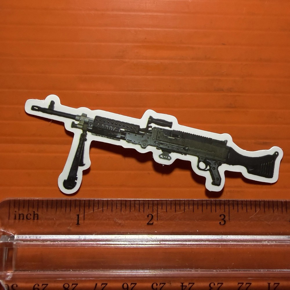 M240 machine gun Sticker