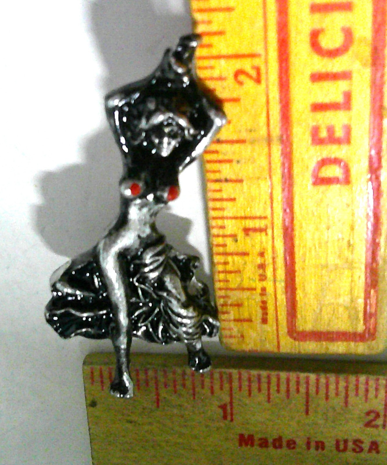 naked girl pin vintage collectible old biker vest pinback lady woman memorabilia