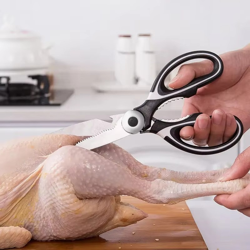 Kitchen Scissors Heavy Duty Stainless Steel Multipurpose Ultra Sharp Bone Shears